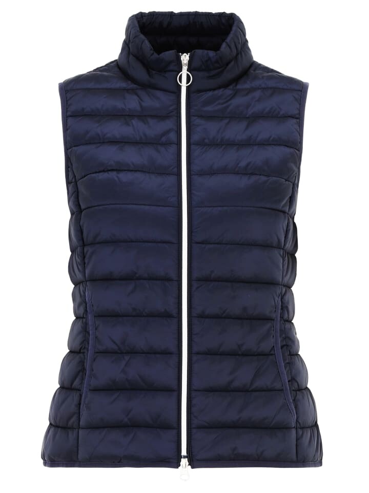 

Стеганый жилет Betty Barclay Steppweste mit Reißverschluss, темно-синий