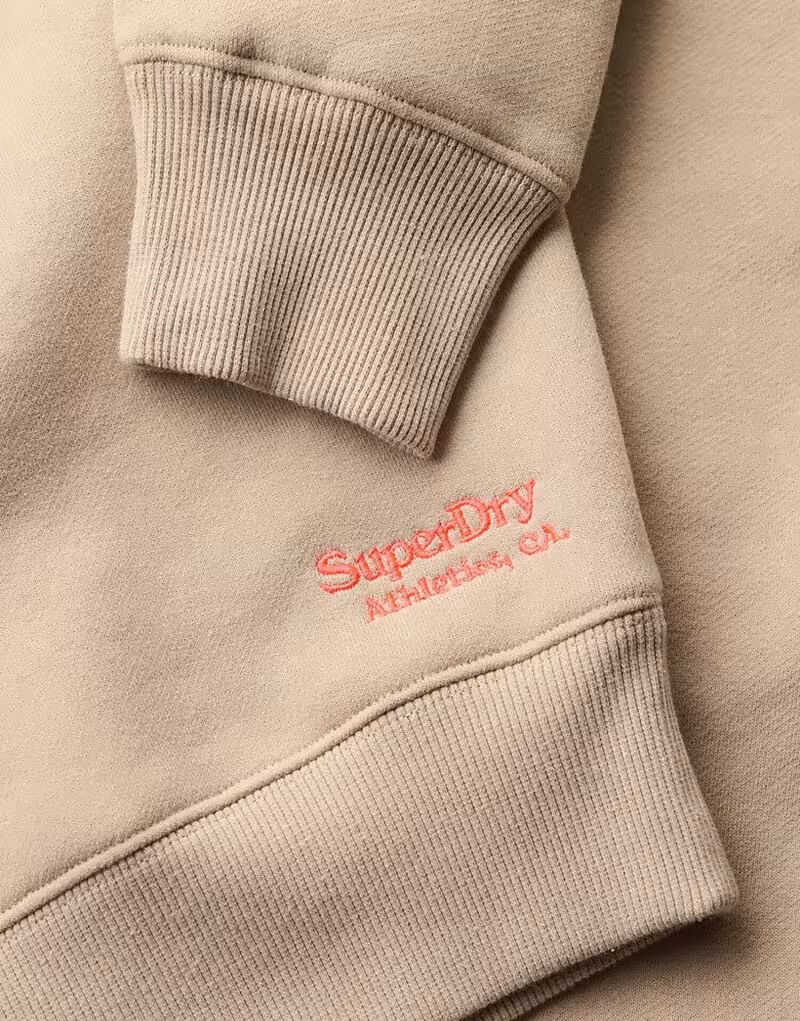 Толстовка с логотипом Essential в цвете «булыжно-серый» Superdry — фото 2