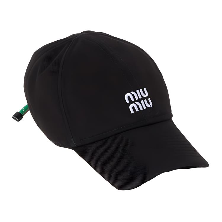 

Бейсболка из бархата MIU MIU