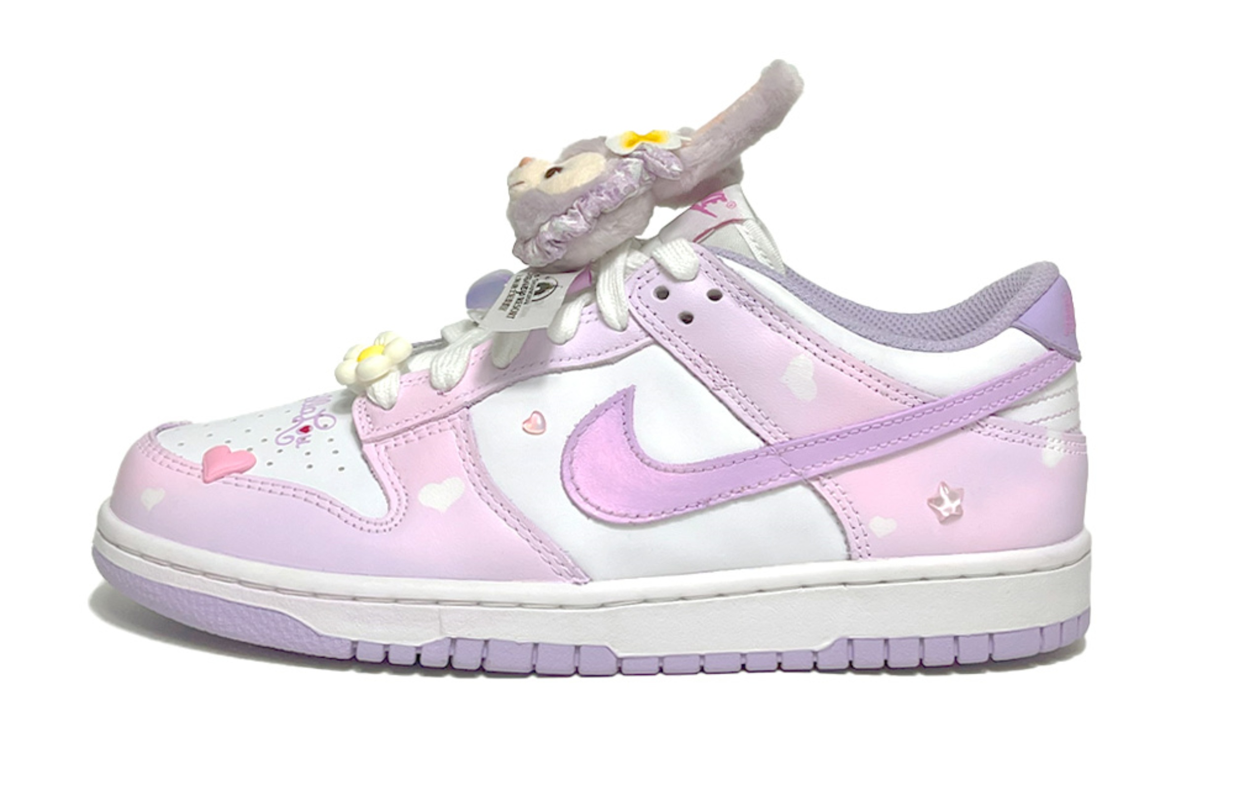 

Детские кроссовки для скейтбординга Dunk Dreamy Ballet Bunny с нескользящей подошвой для подростков Nike, фиолетовый