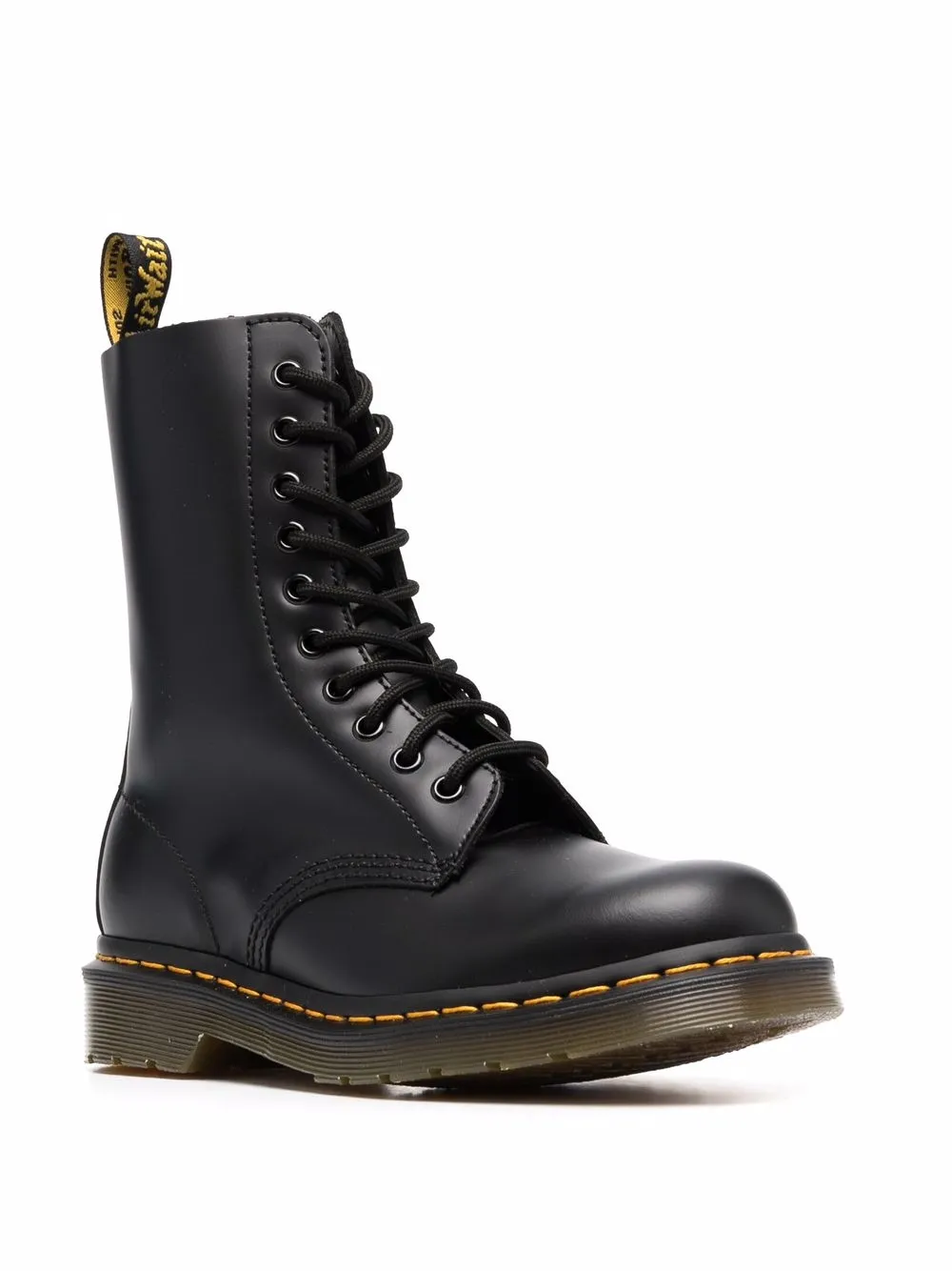 Ботинки Dr. Martens 1490 в стиле милитари, черный — фото 2