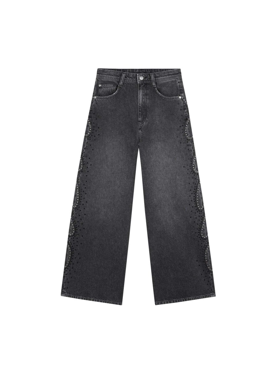 

Джинсы regular Scalpers STUDS DENIM PANT, темно-серый