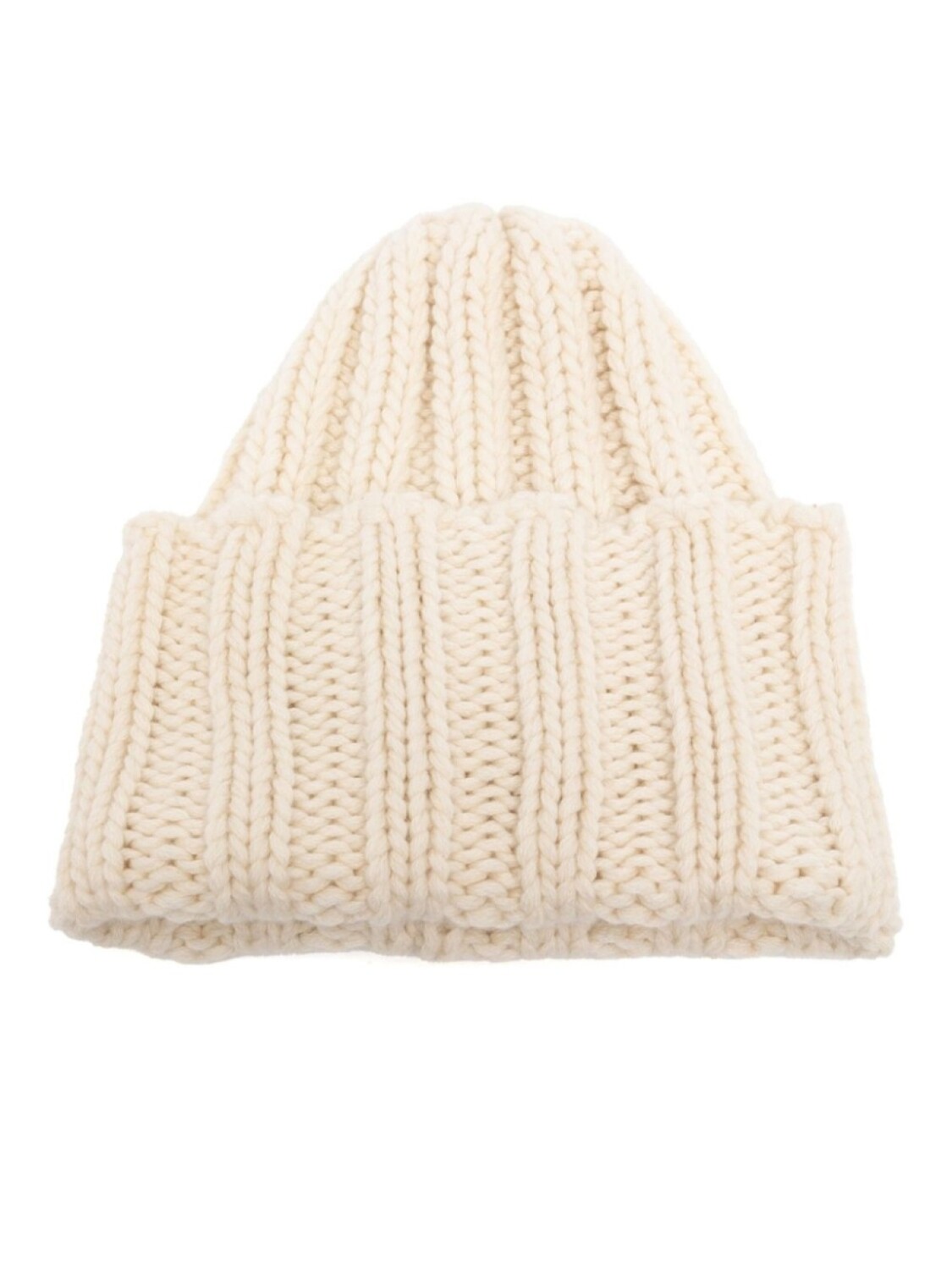 

Inverni Hats шапка бини в рубчик, белый