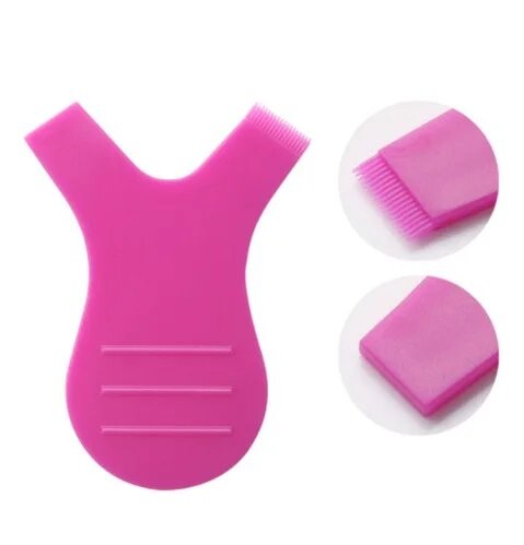 

Расческа-аппликатор для подъема и ламинирования ресниц, малиновый Inna Marka