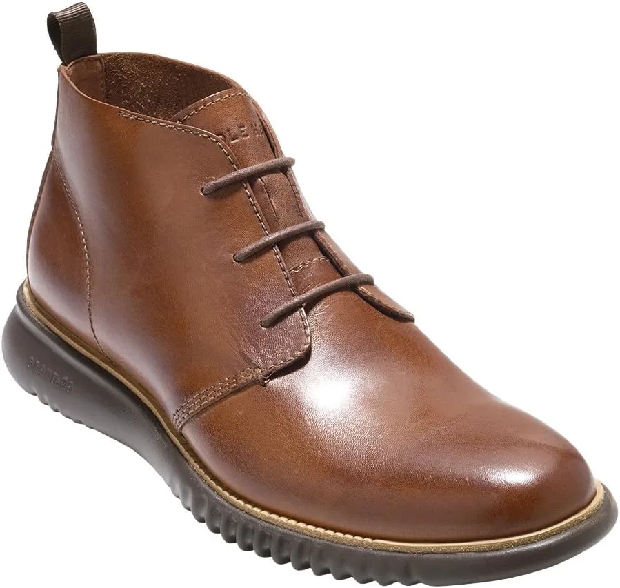 Мужские ботинки-чукка Cole Haan ZEROGRAND, коричневый