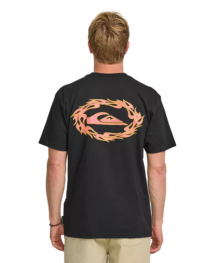 

Мужская футболка Oval Torch Moe Quiksilver, черный