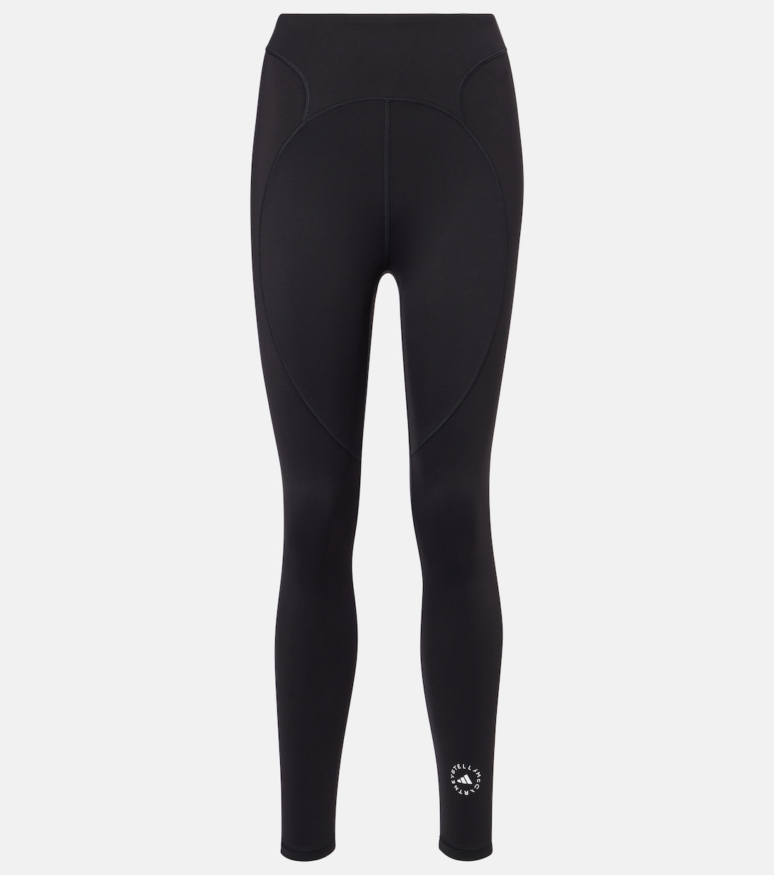 

Укороченные леггинсы с высокой талией Adidas by Stella McCartney, черный