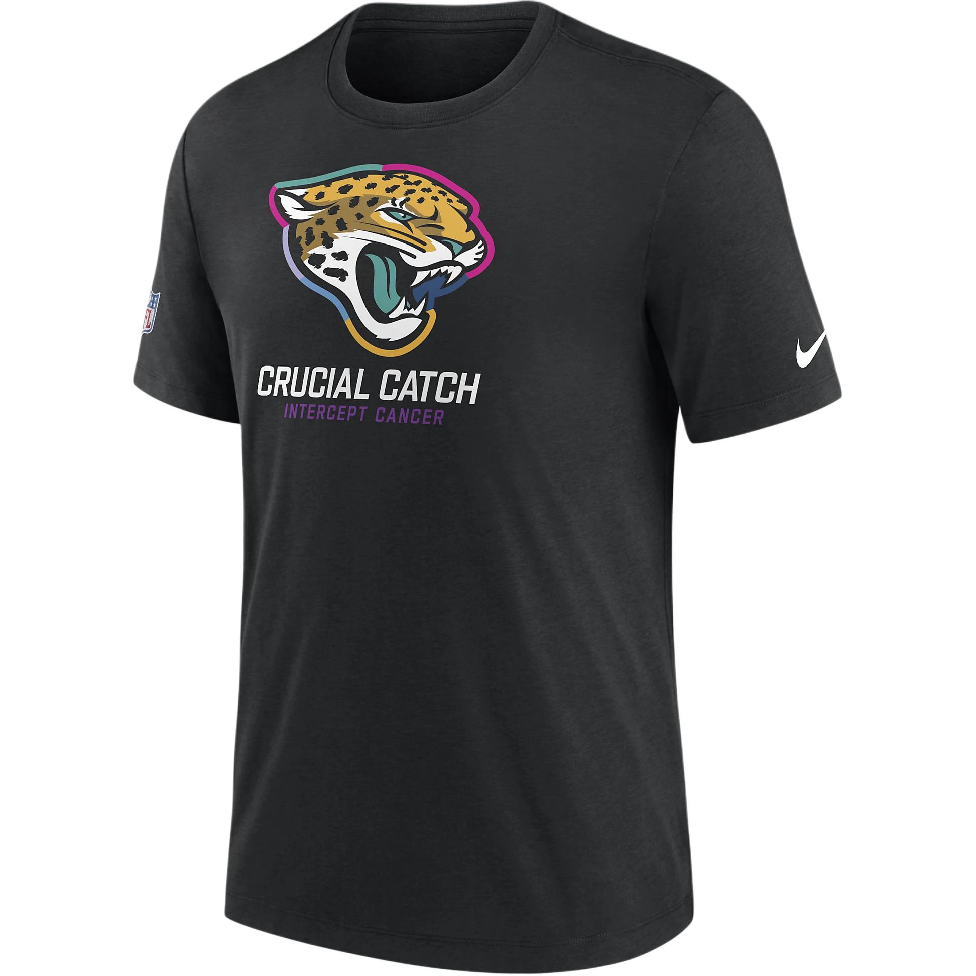 

Футболка мужская Nike Jacksonville Jaguars Crucial Catch NFL, черная