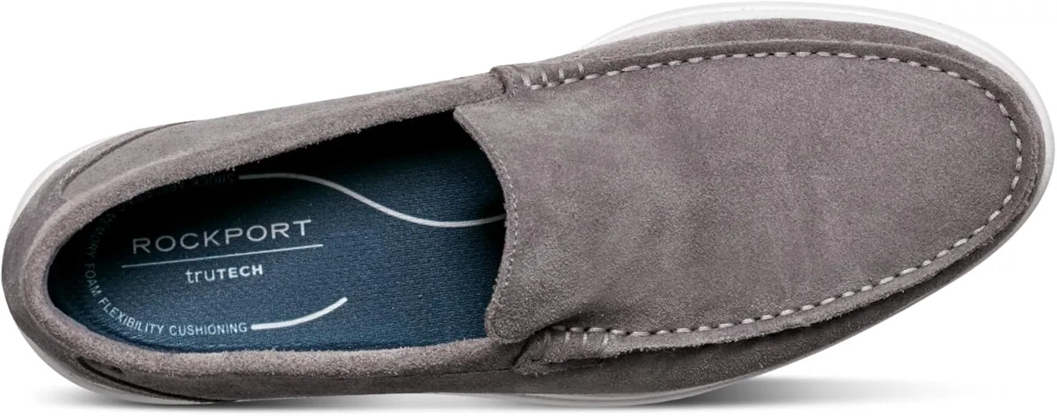 Мужские тапочки Rockport Jensen, Gray — фото 4