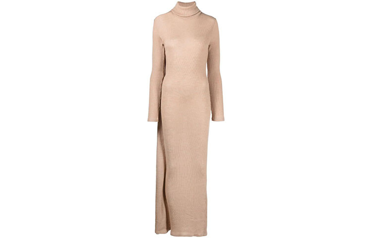 

Платье женское Mm6 Maison Margiela с воротником, коричневый