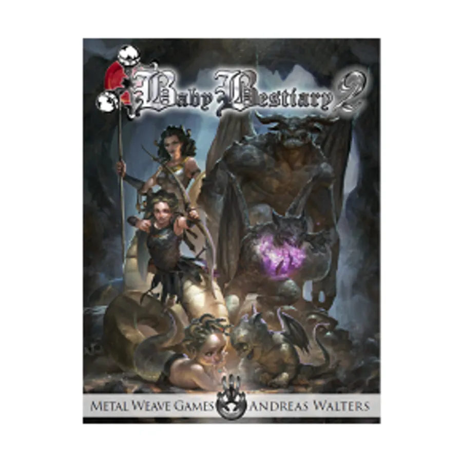 

Baby Bestiary Handbook - Volume 2, Baby Bestiary (Metal Weave Games), твердый переплет