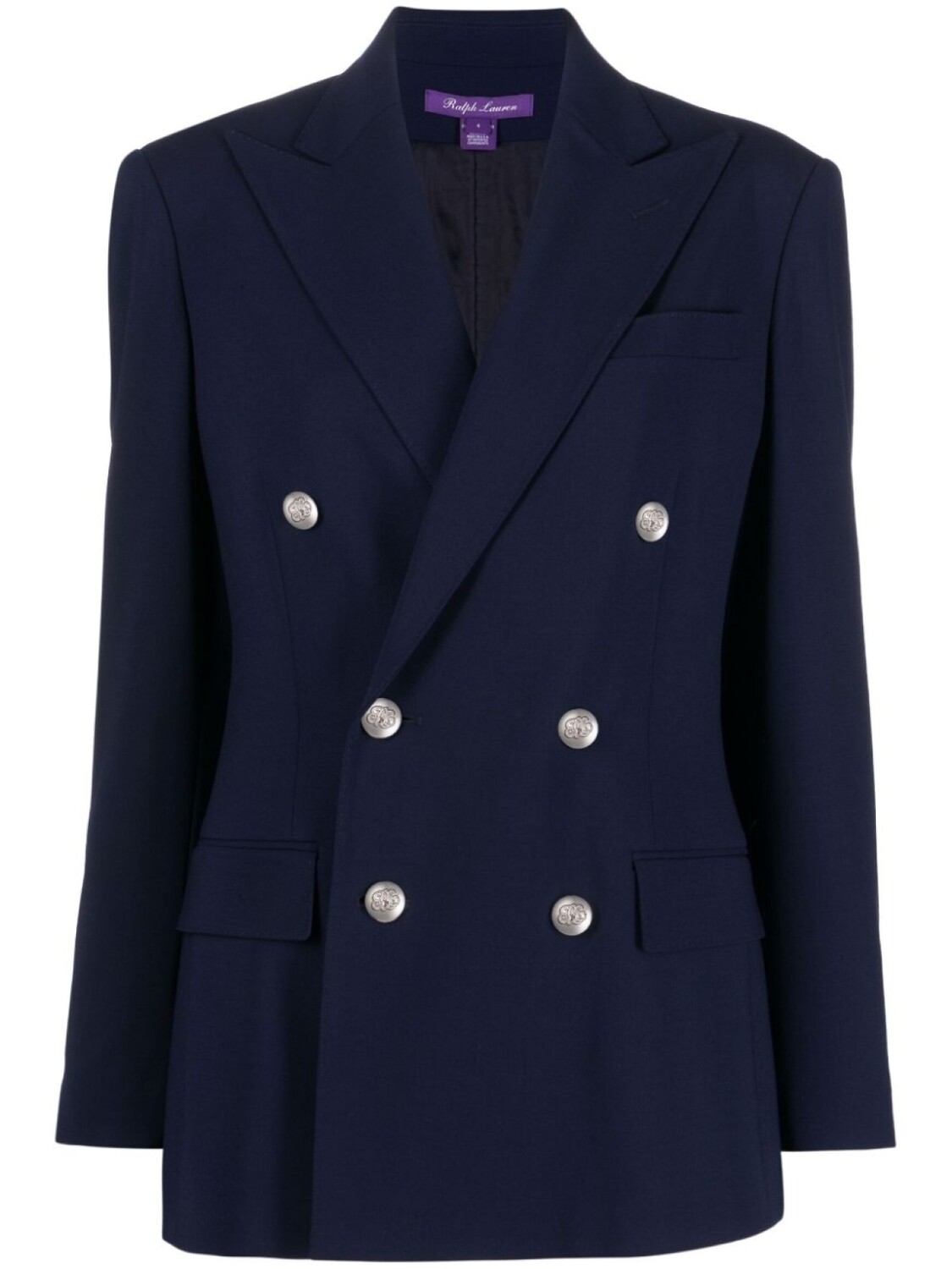 

Ralph Lauren Collection двубортное пальто на пуговицах, синий