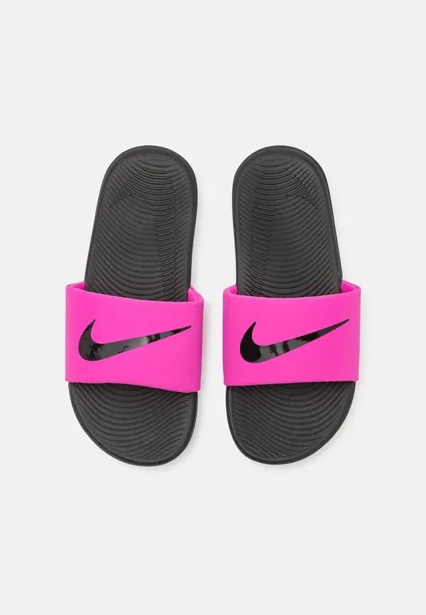 Сланцы Nike Performance Kawa slide pool, лазерная фуксия/черный/белый — фото 4