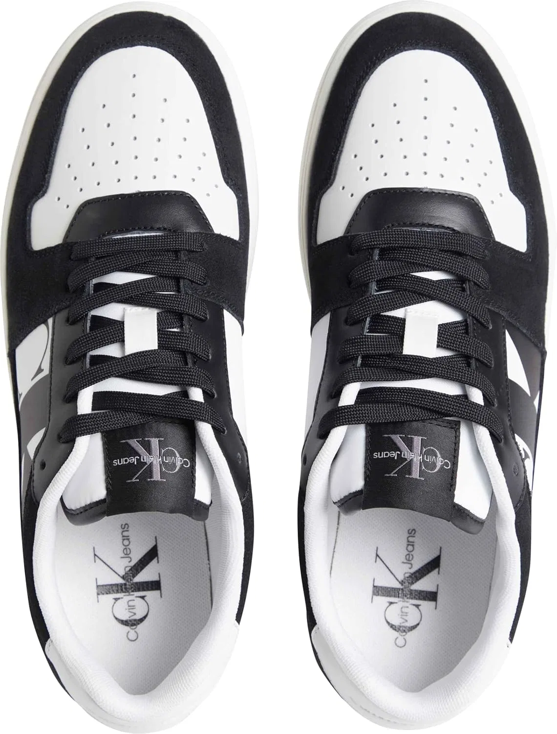 Кроссовки Calvin Klein Herren Cupsole Classic Heritage Schuhe, Black, Bright White — фото 3