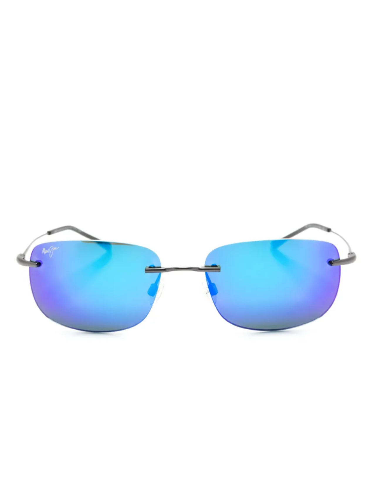 

Maui Jim солнцезащитные очки Ohai в квадратной оправе, черный