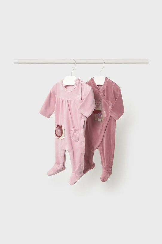 

Детские пижамы 2 шт Mayoral Newborn, розовый
