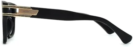 

Солнцезащитные очки 2027 года для мужчин и женщин, классические ретро-очки квадратной формы для вождения, рыбалки и защиты от УФ-излучения UV400 MTZJH, C2 Mirror Blue