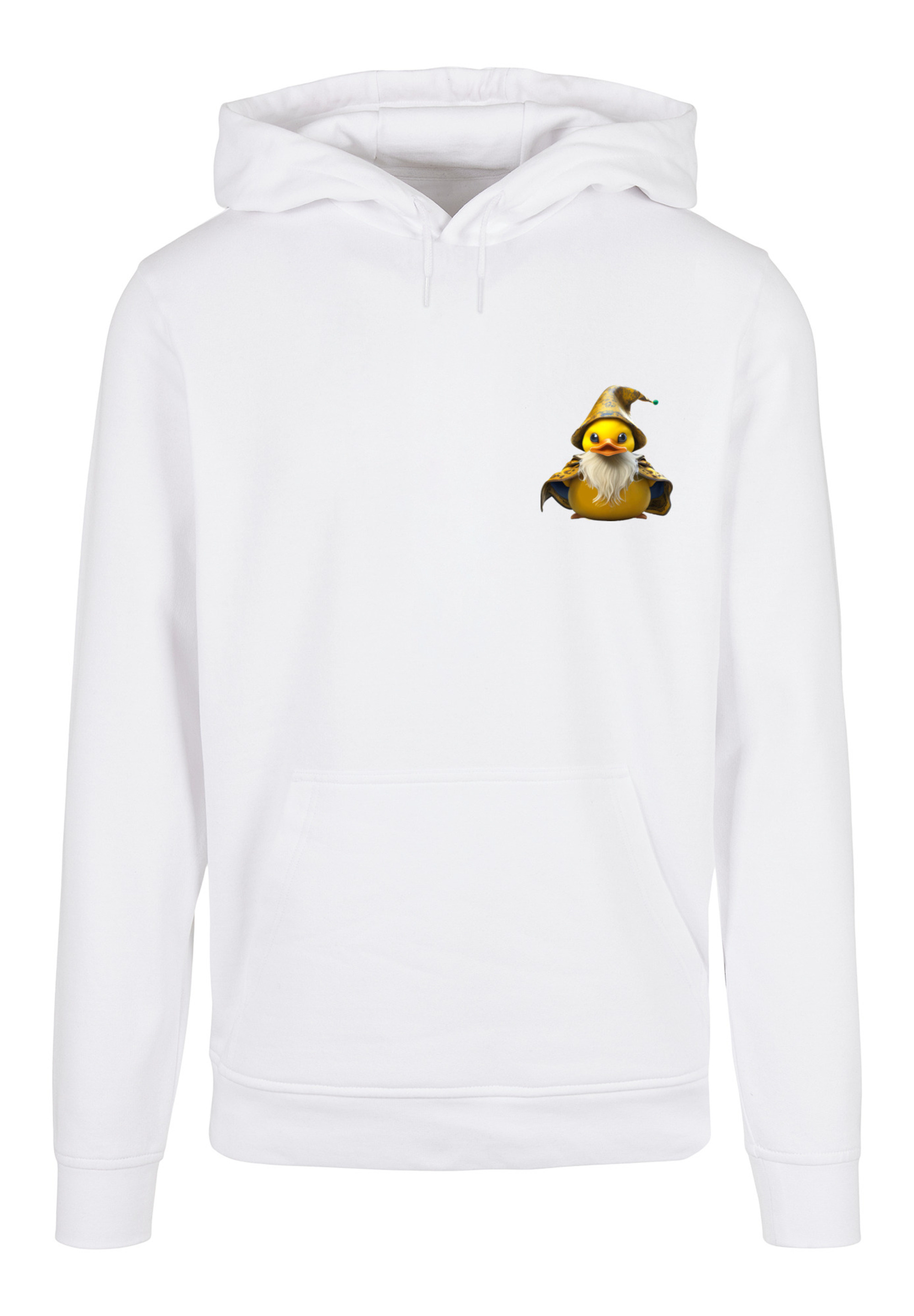 

Пуловер F4NT4STIC Basic Hoodie Rubber Duck Wizard HOODIE UNISEX, белый