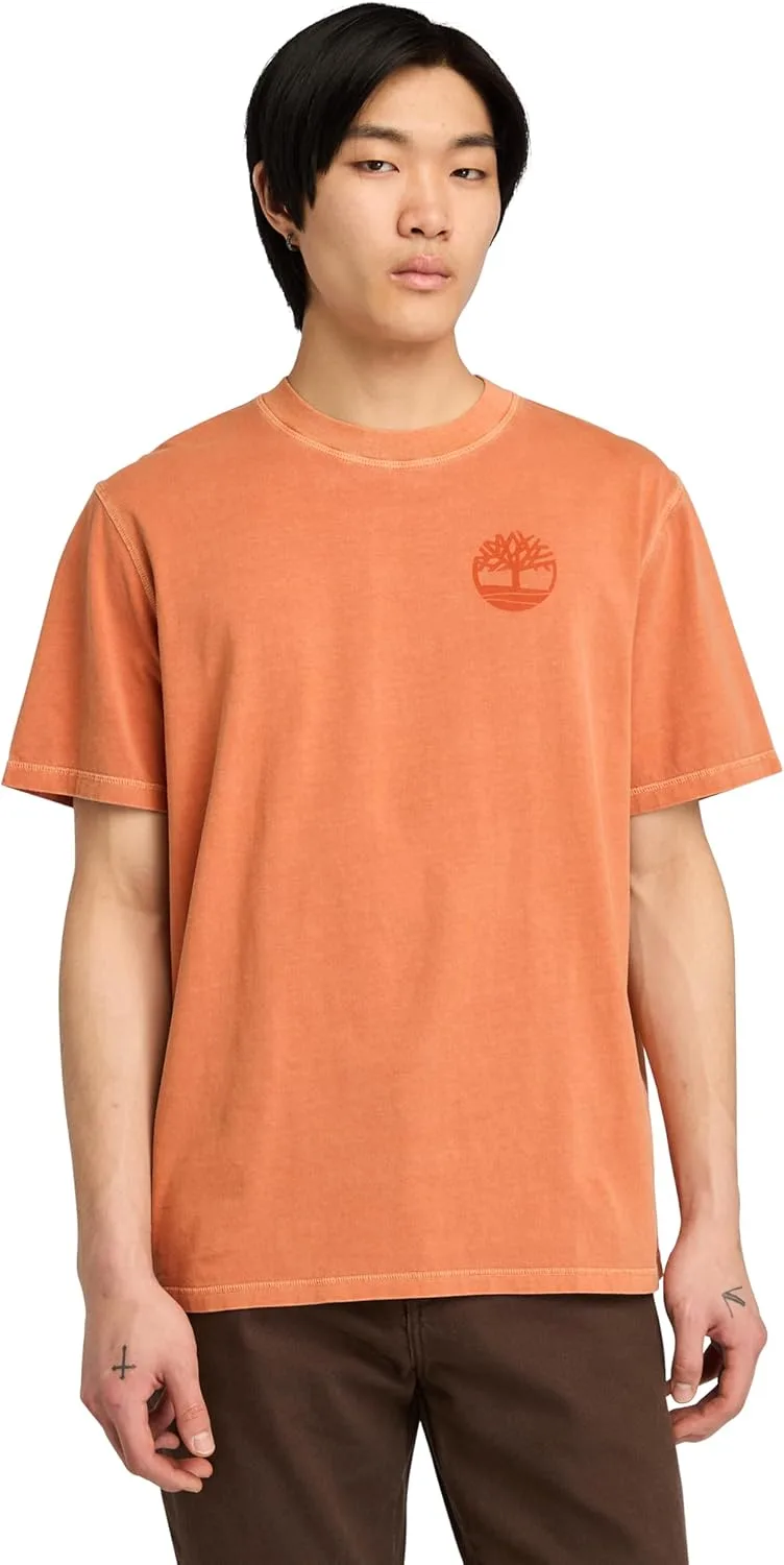 

Timberland мужская футболка с принтом на спине