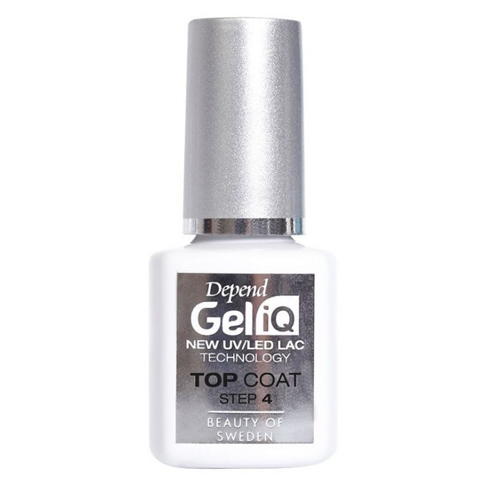 

Лак для ногтей Top Coat Base Gel Step 4 Depend Gel Iq, Transparente