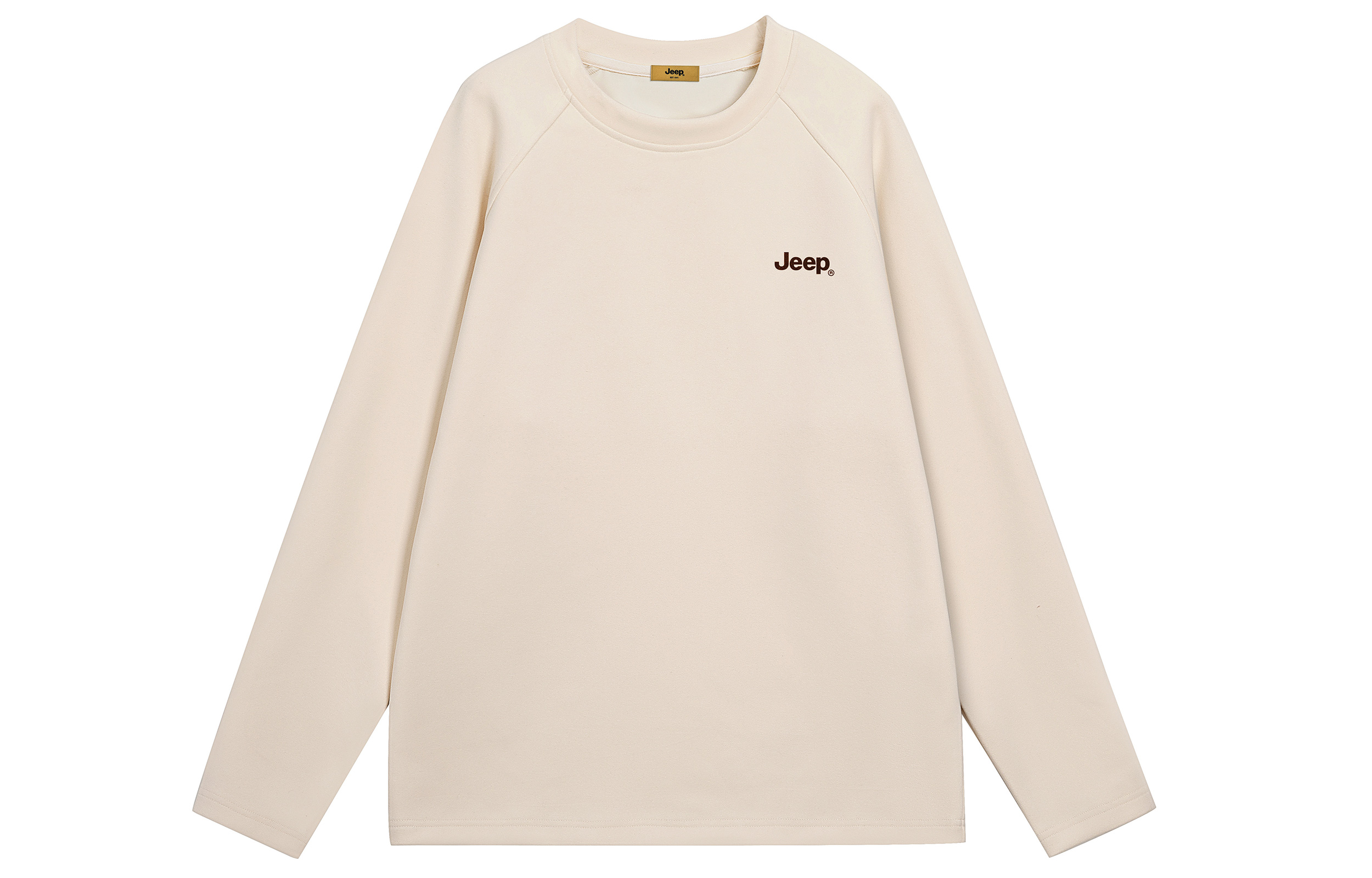 

Футболка с регланными рукавами Unisex Jeep, хаки