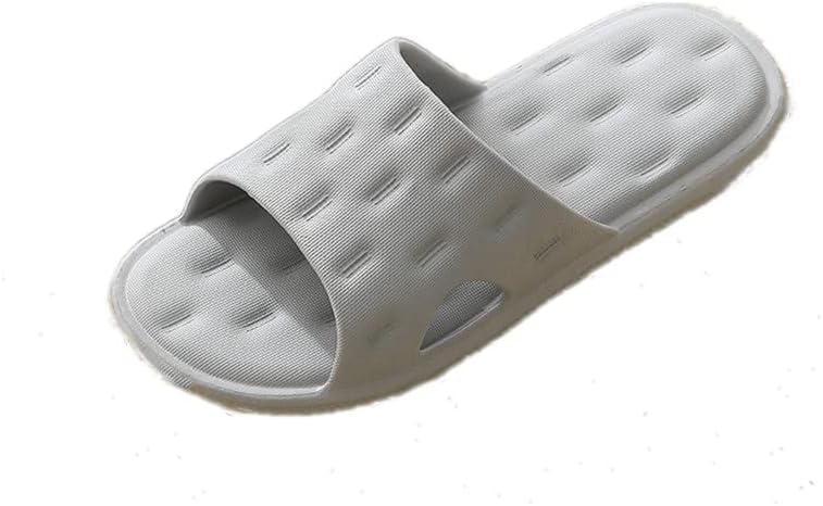 

Мужские тапочки для ванной с толстой подошвой EVA, противоскользящие, для дома Materuieyes, серый