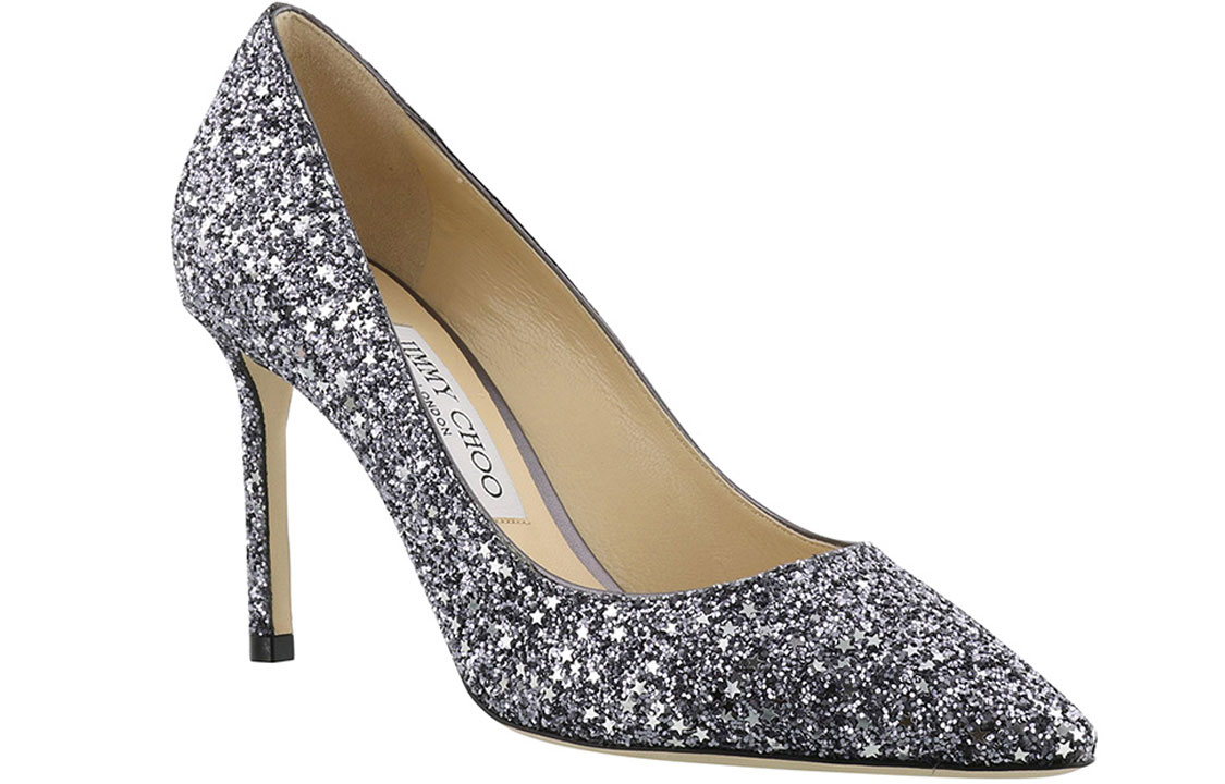 ROMY Slim Heel Высокие каблуки 8,5 см Женские серебристые Jimmy Choo — фото 3
