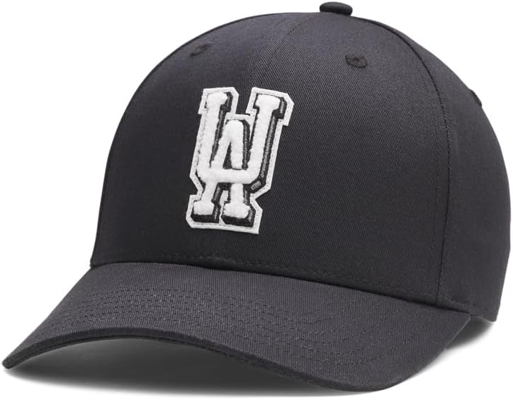 

Under Armour мужская спортивная бейсболка, (001) Black/White