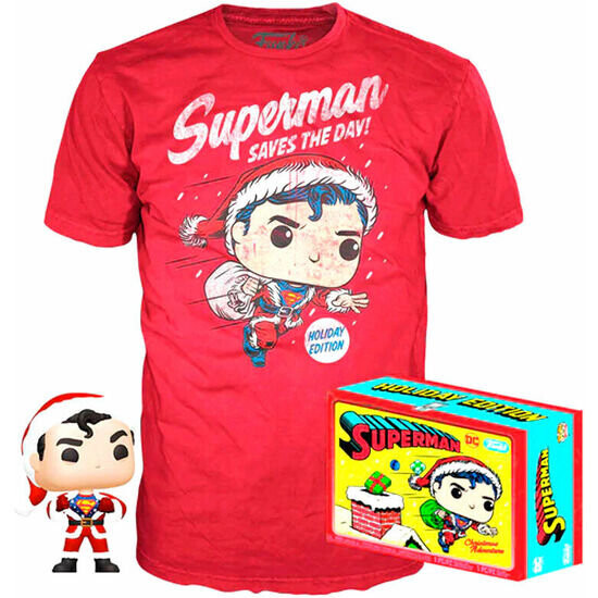 

Фигурка + футболка Funko POP! DC Супермен XL