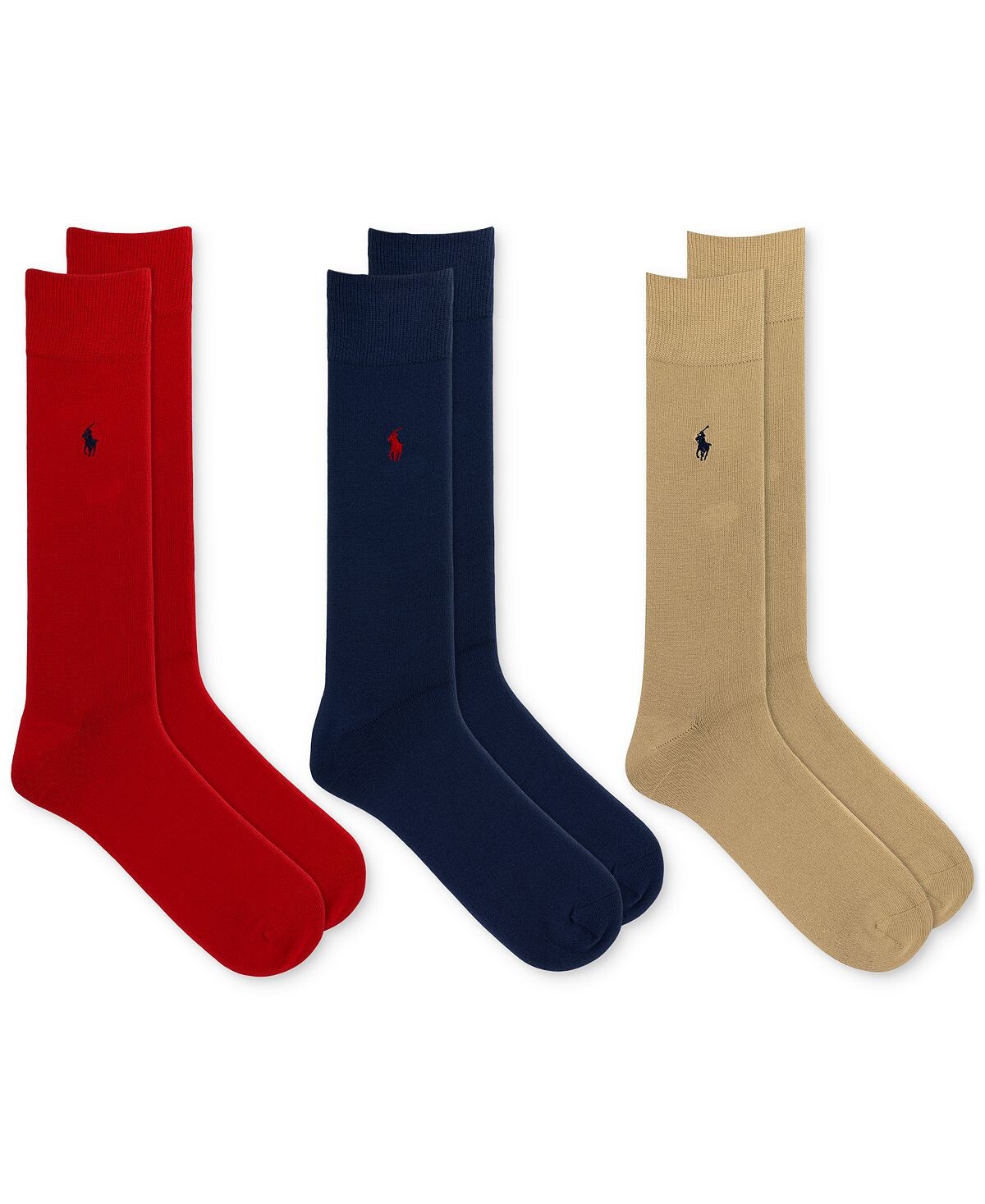 

Комплект из 3 супермягких классических мужских носков Polo Ralph Lauren