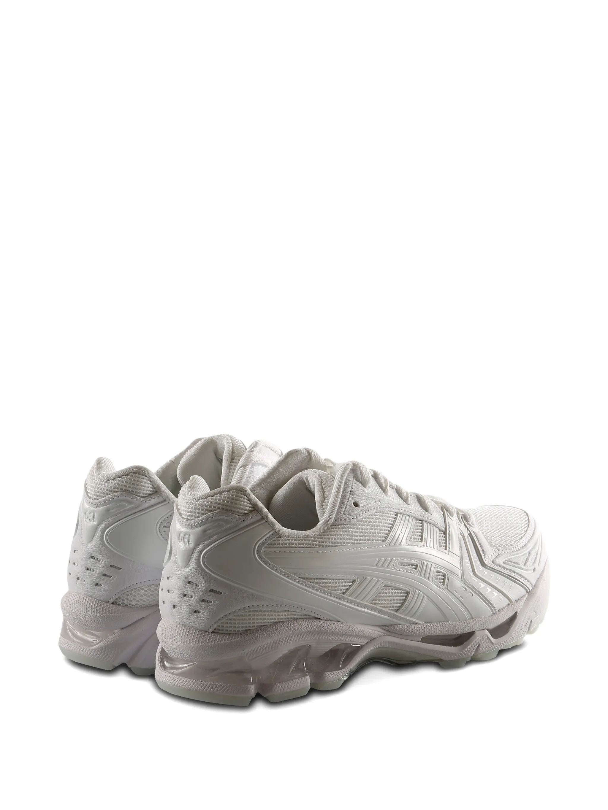 Кожаные кроссовки с логотипом Asics, белый — фото 3