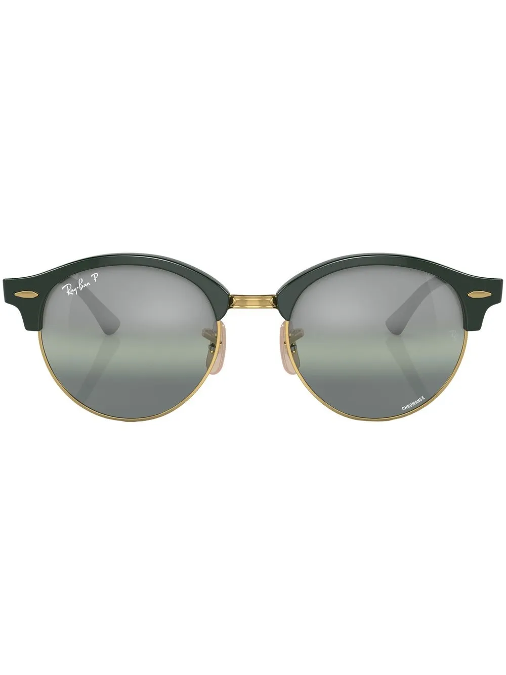 

Солнцезащитные очки Clubround с затемненными линзами Ray-Ban, зеленый