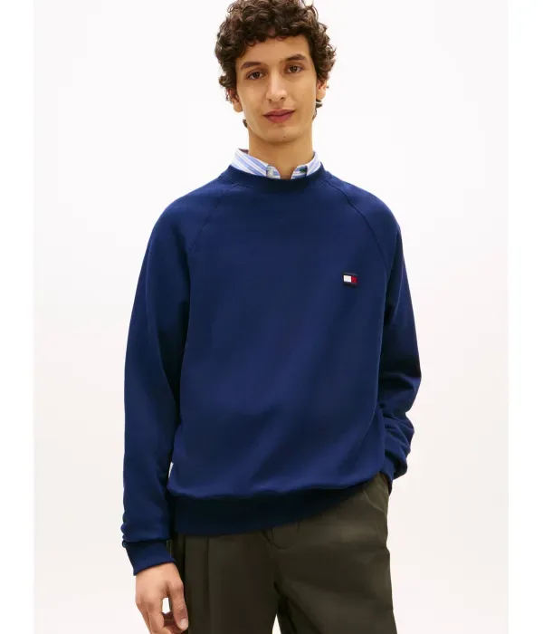 Толстовка ELEVATED loose fit Tommy Hilfiger, темно-синий