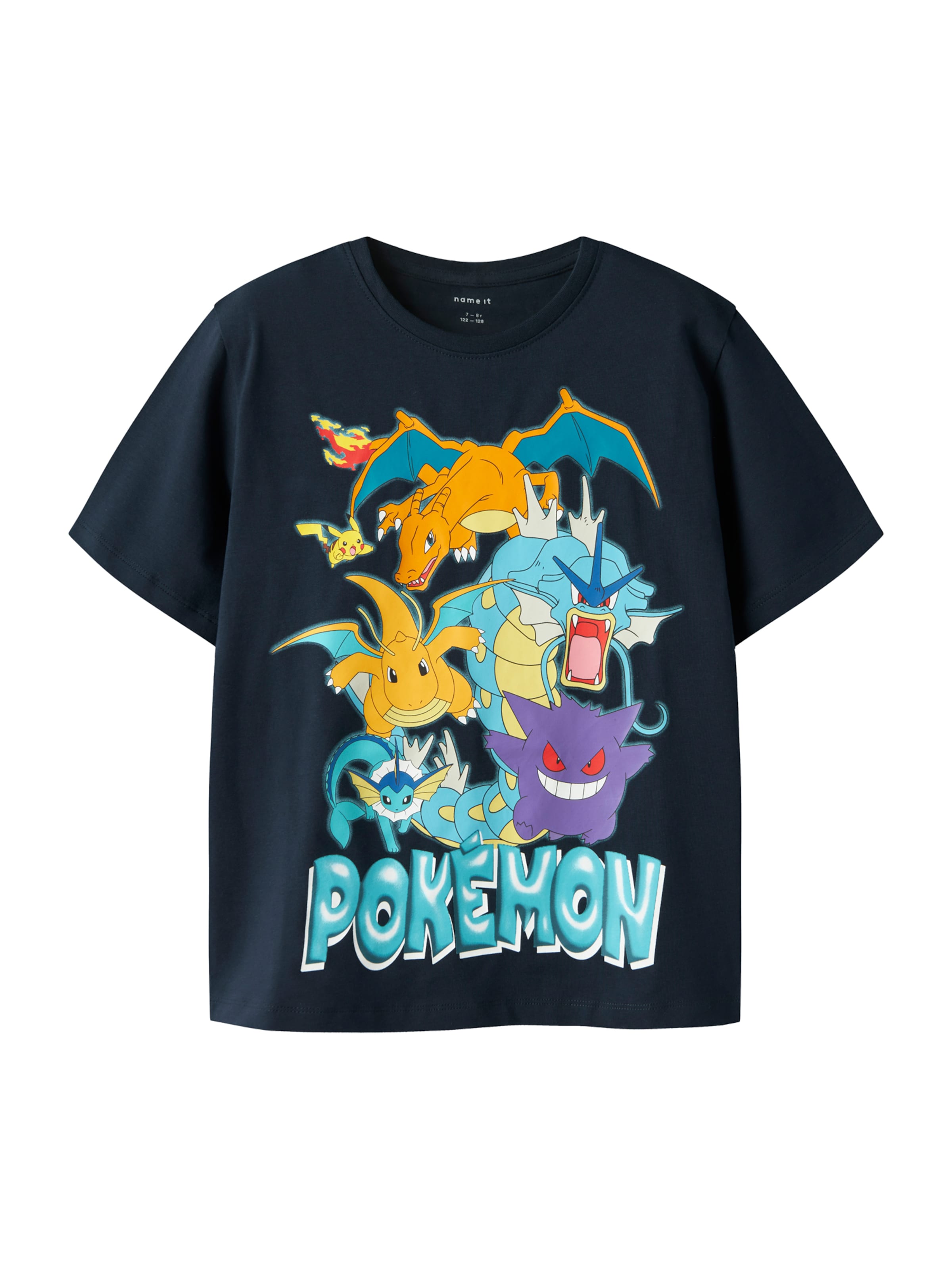 

NAME IT Футболка 'NKMMajo Pokemon' в цвете Navy, Light Blue
