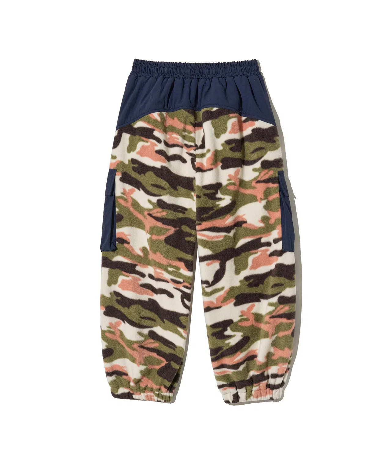 Детские флисовые брюки Camo цвета хаки от Brownbreath Kids — фото 3