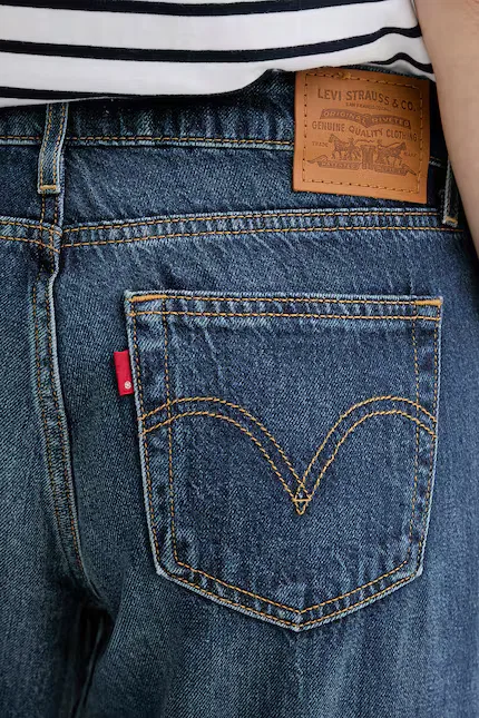 Джинсы модель LOW Levi's, синий — фото 4