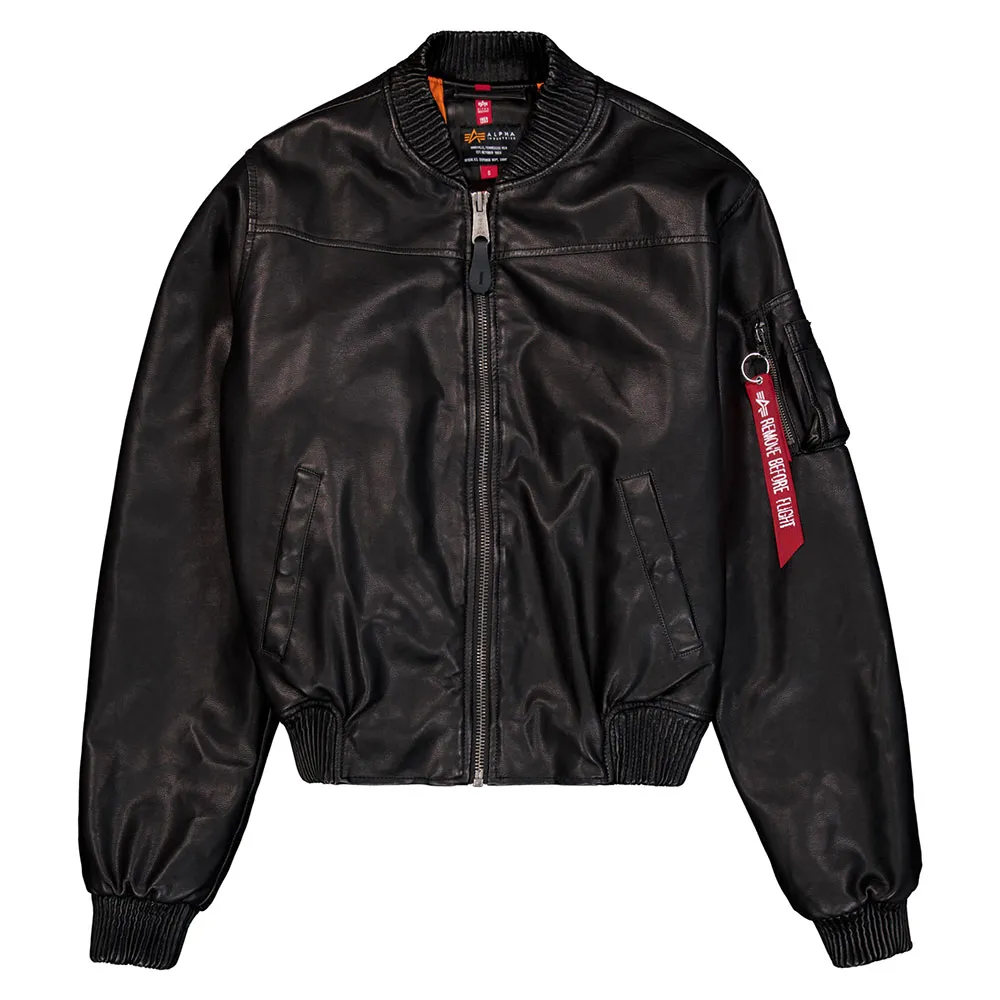 

Куртка Alpha Industries Ma-1 Fl Vintage bomber, черный