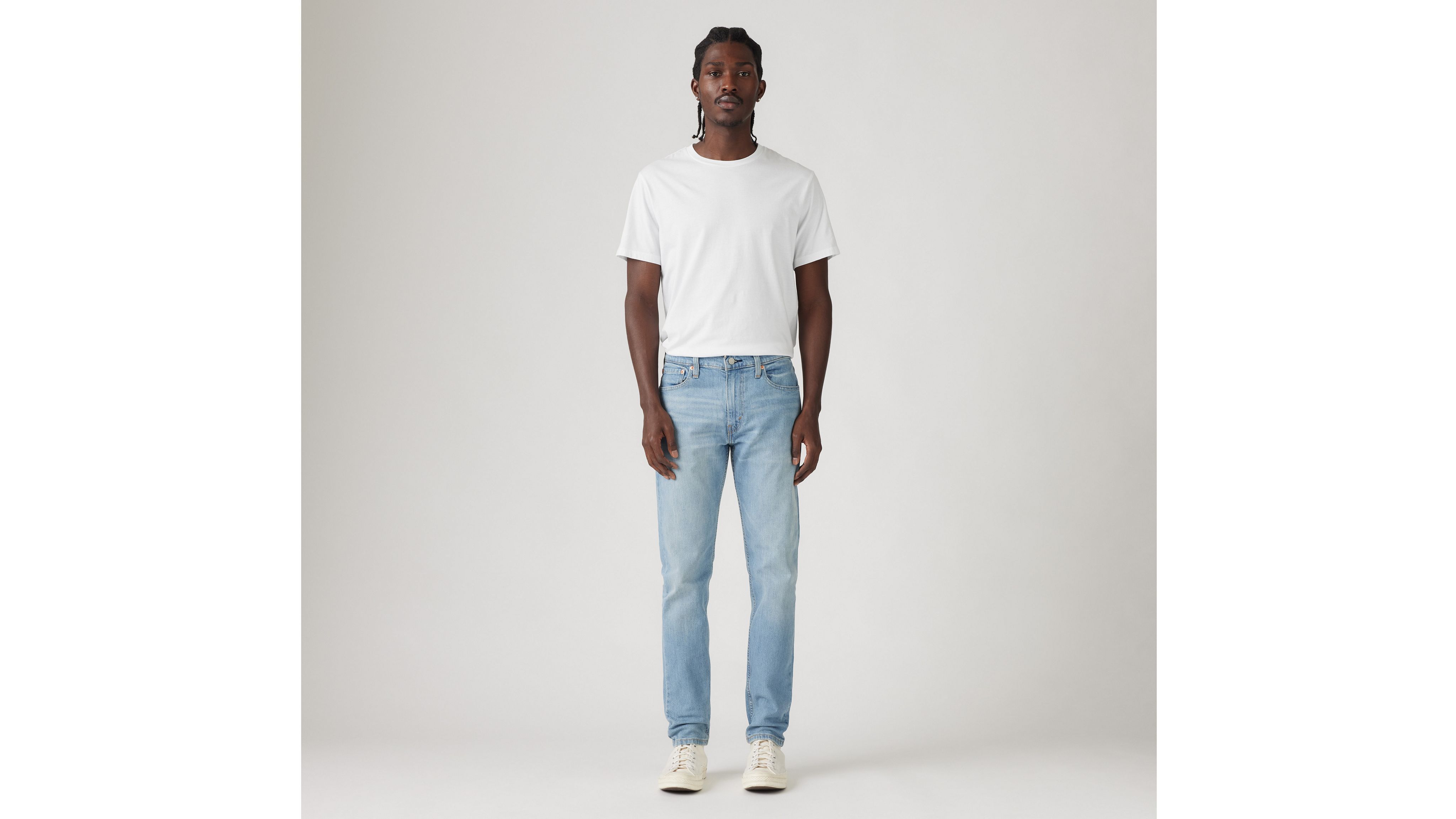 

512 Узкие зауженные мужские джинсы Levi's, цвет Worn to Ride - Medium Wash - Stretch