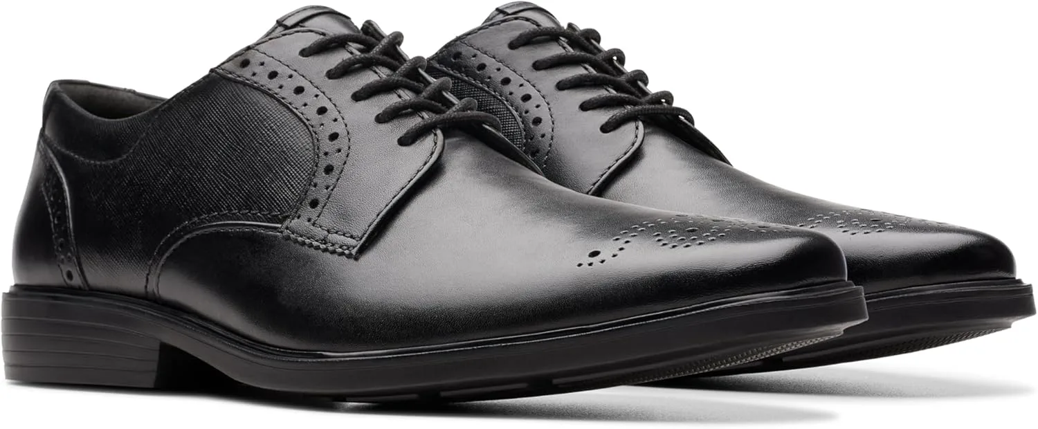 Мужские туфли Clarks Clarkslite с шнурками, черный — фото 4