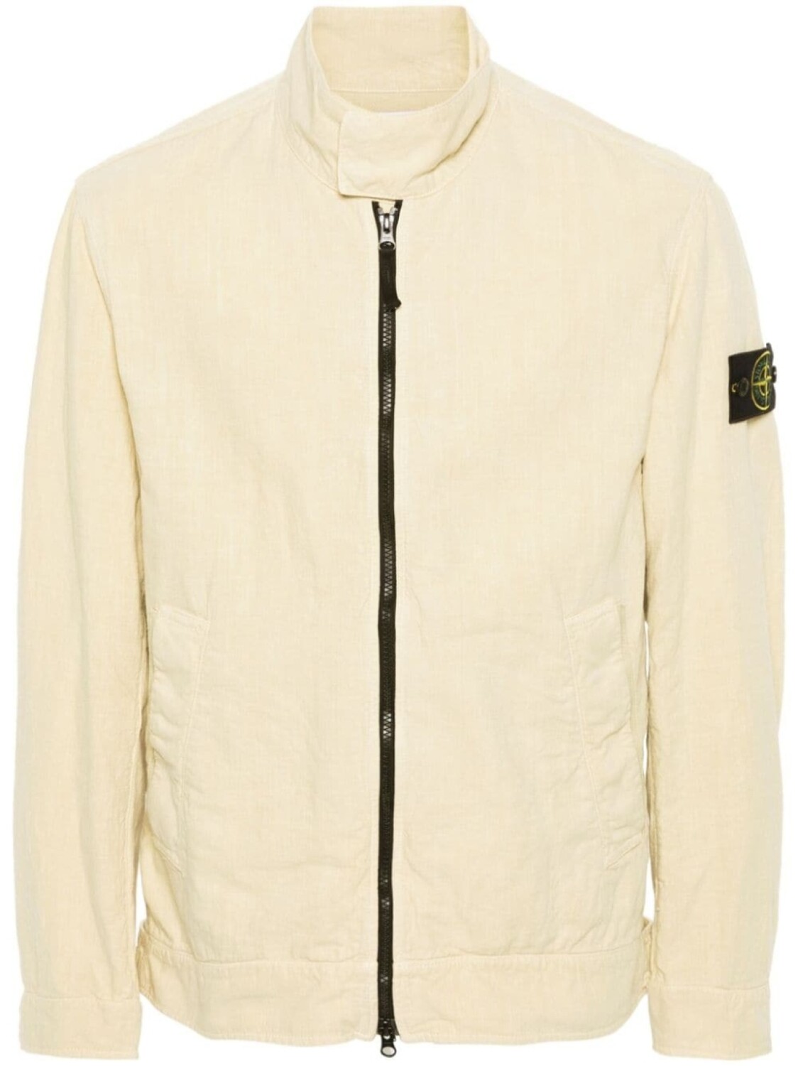 

Stone Island куртка с нашивкой Compass, нейтральный цвет