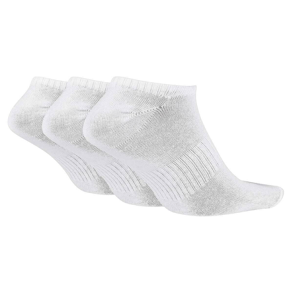 Носки Everday Lightweight No-Show Socks (3 PAIRS) Nike, цвет Weiß/Schwarz — фото 2