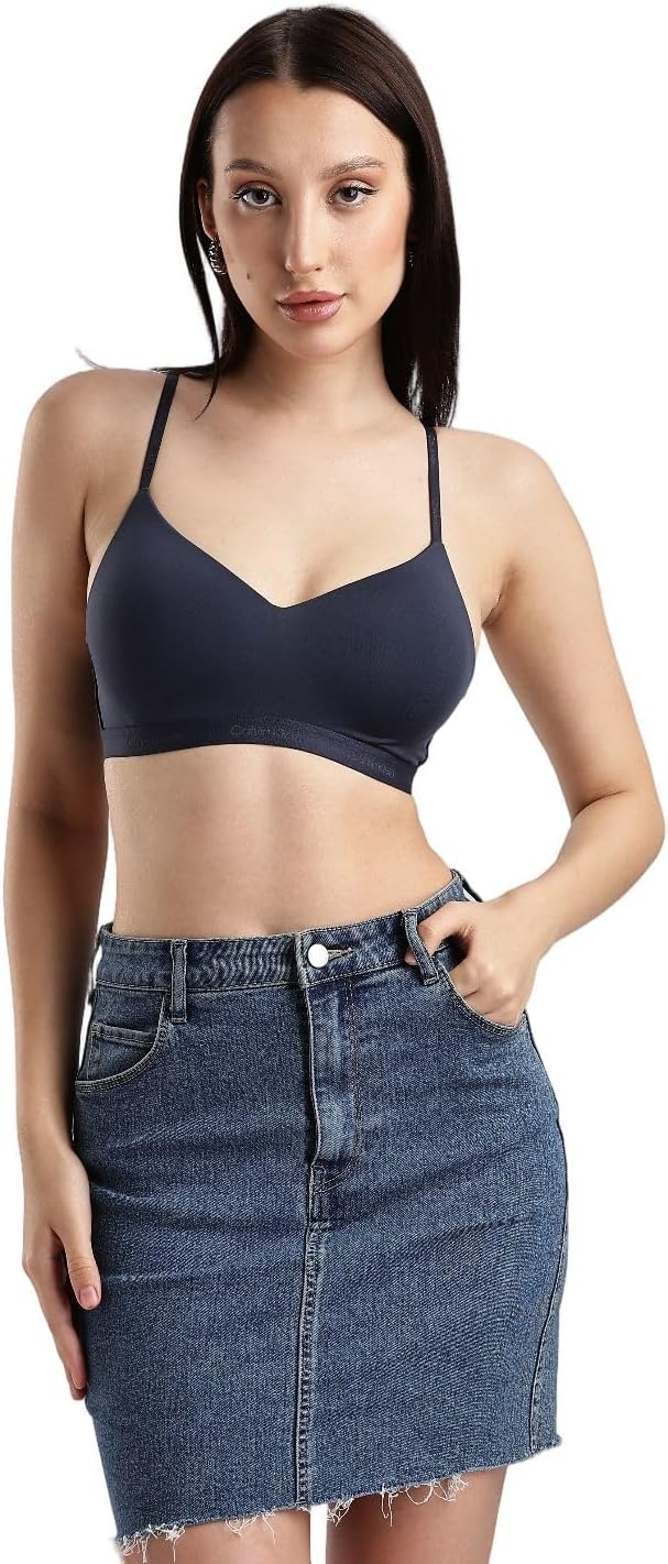 

Женский облегающий бюстгальтер-бралетт Calvin Klein с легкой подкладкой, Speakeasy