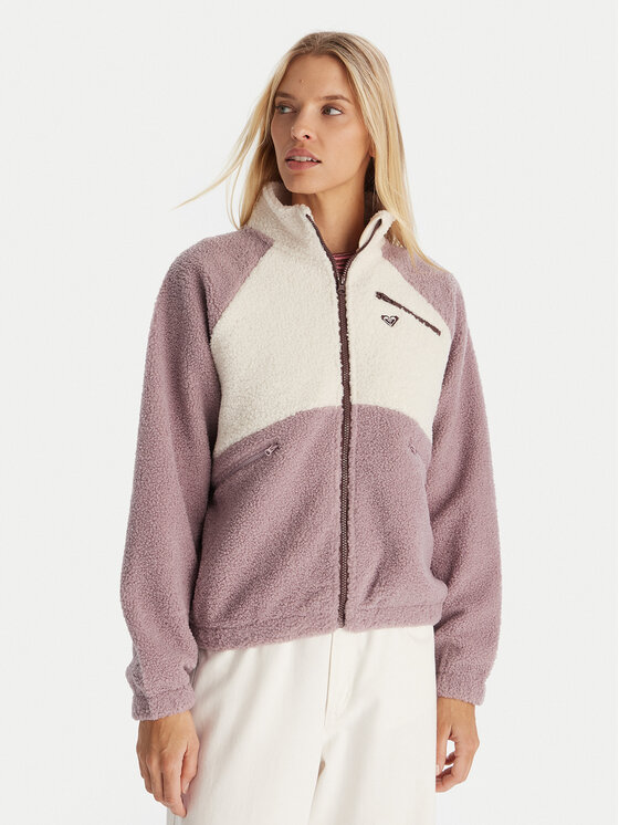 

Флисовая куртка regular fit Waves Of Warmth ERJPF03242 Roxy, фиолетовый