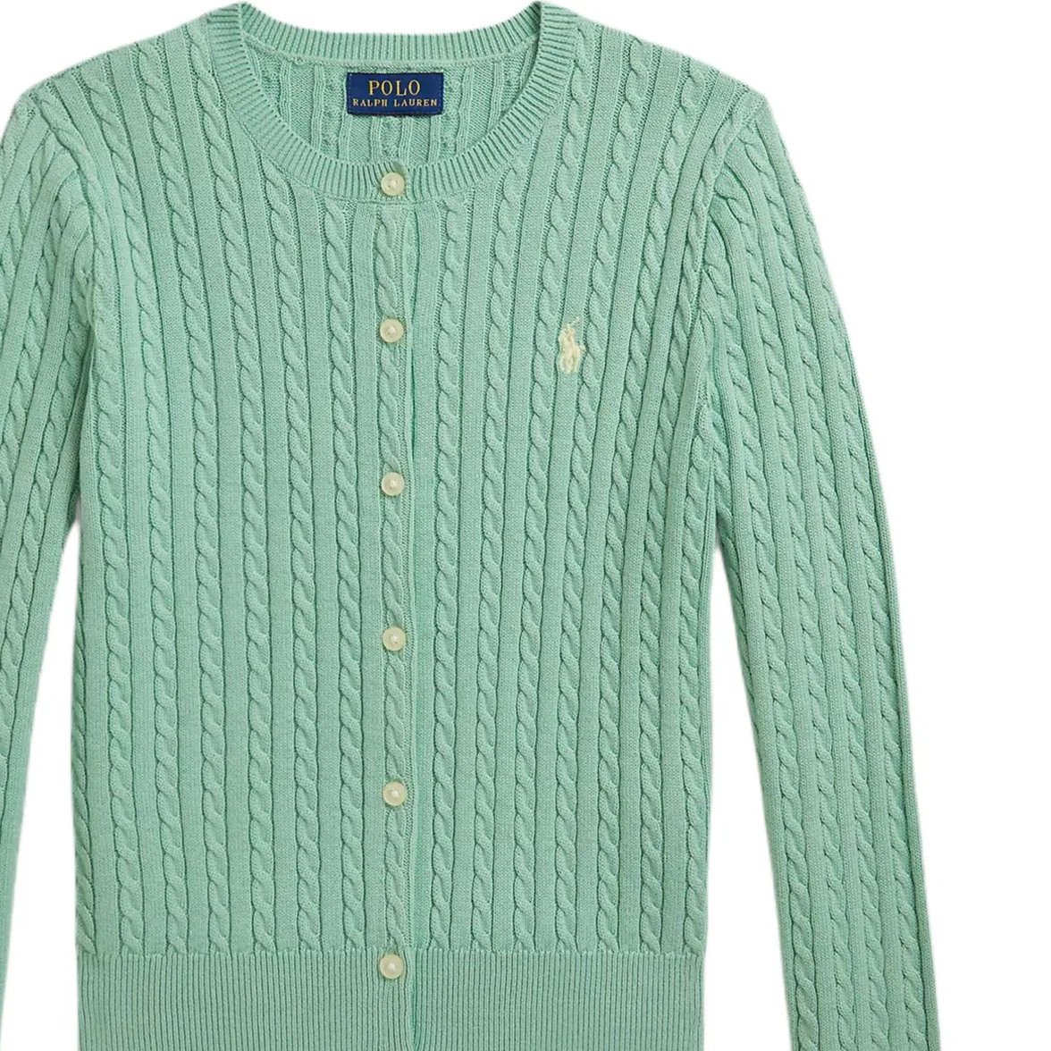 Детский свитер Polo Ralph Lauren, Celadon — фото 4