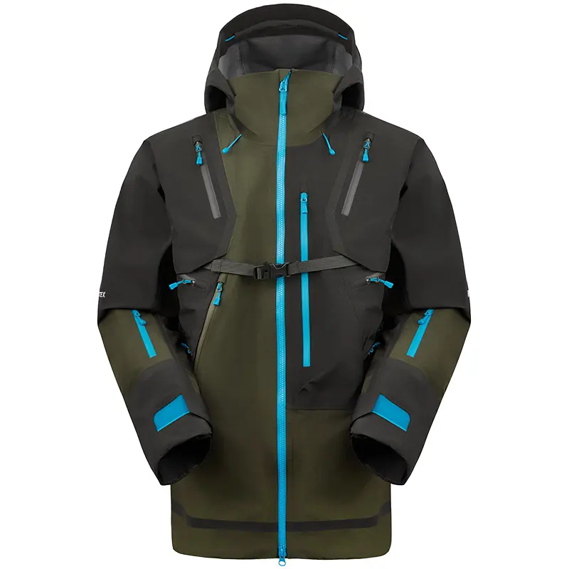 

Куртка-ветровка мужская GORE TEX Waterproof, Windproof, And Breathable THE NORTH FACE, зеленый