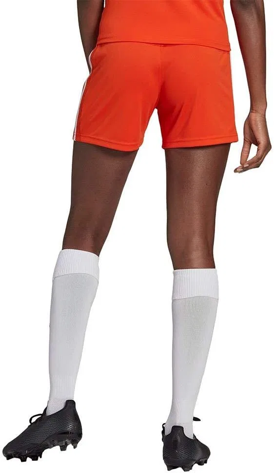 Шорты женские Adidas Team Orange/White — фото 2