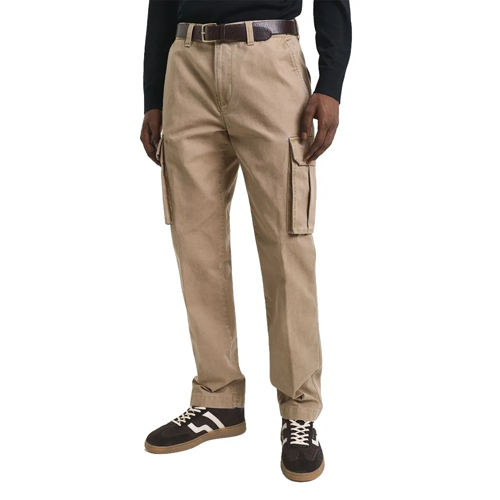 

Брюки-карго Gant 1505362 стандартного кроя, бежевый