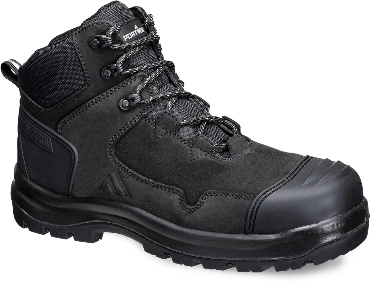 Защитные ботинки Portwest FD04 из нубука с немаркируемым носком, Black — фото 2