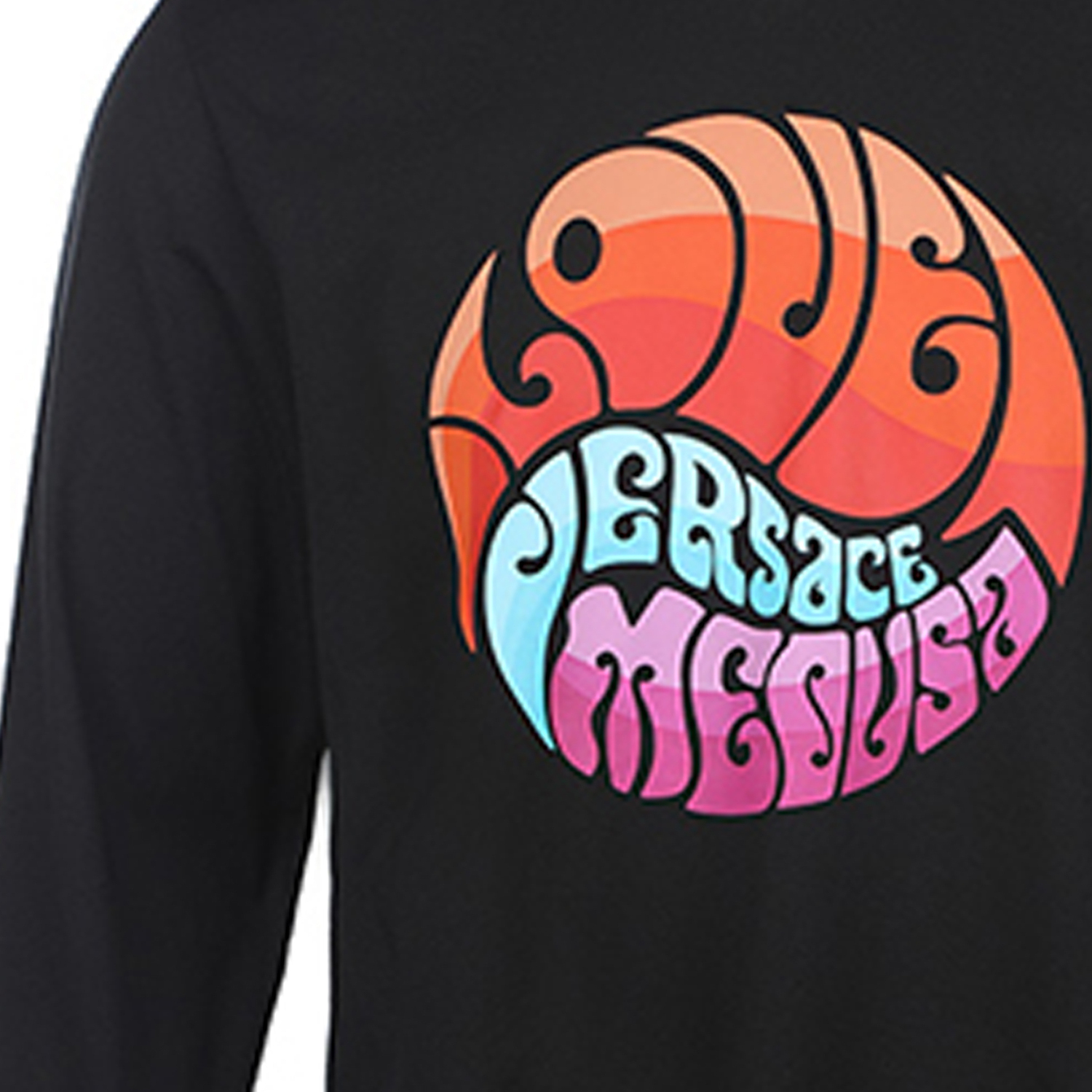 

Футболка мужская черная VERSACE