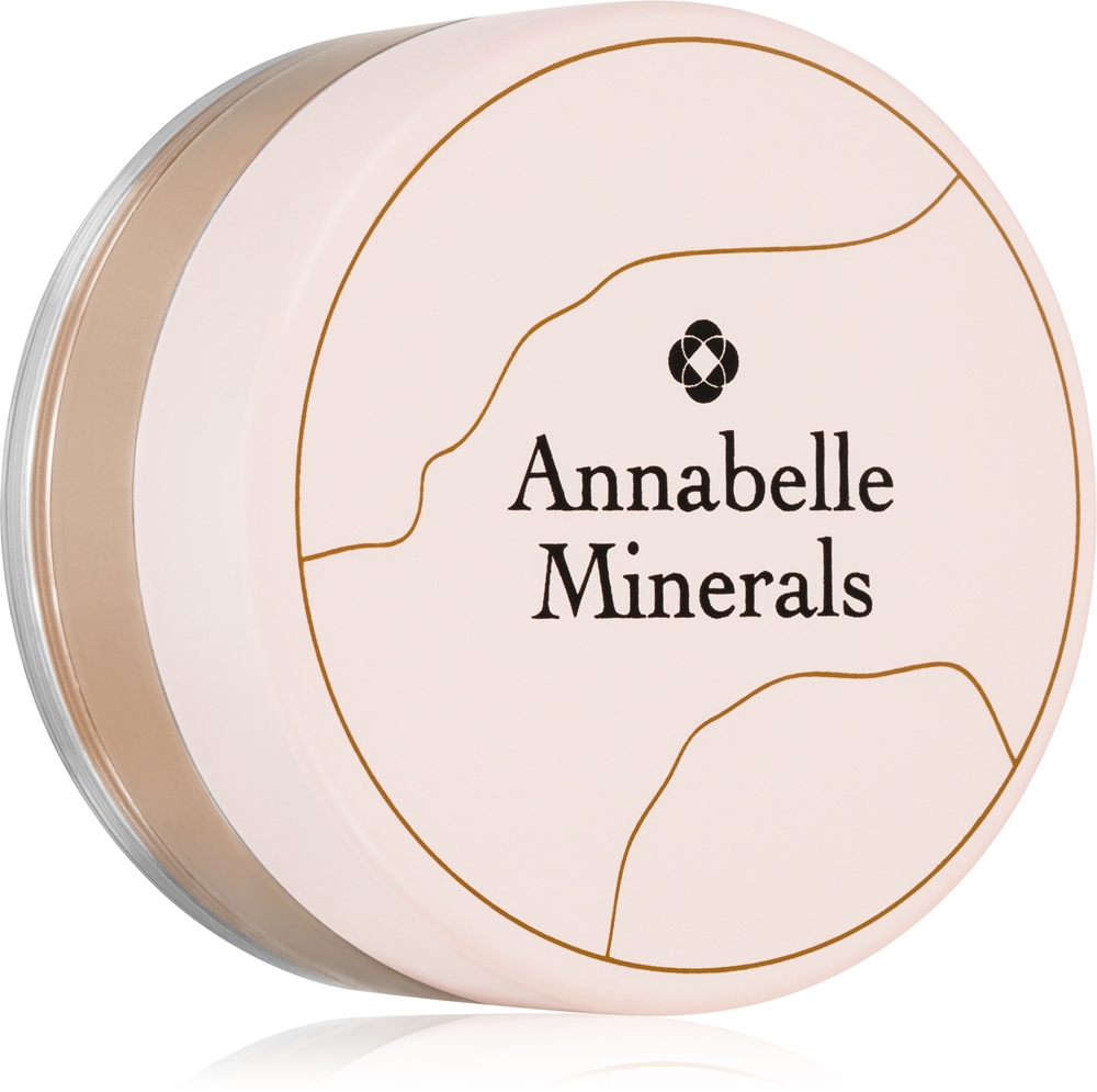 

Минеральная пудра Pretty Glow прозрачная рассыпчатая пудра с эффектом сияния Annabelle Minerals, 4 гр